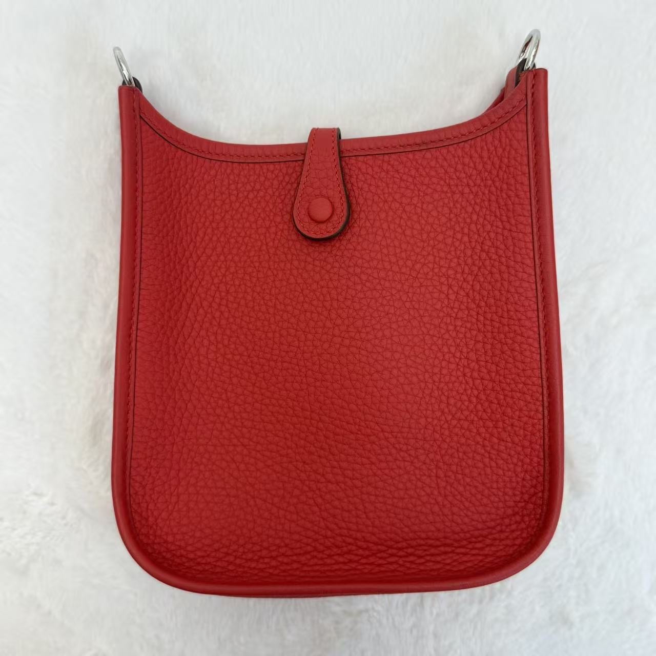 Hermes愛馬仕包 伊芙琳mini Evelyne迷你版斜挎包