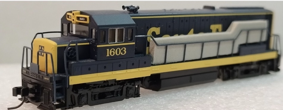 Atlas N' USA diesellok U25B PH.2A Santa Fe #1603 NEW from old inventory