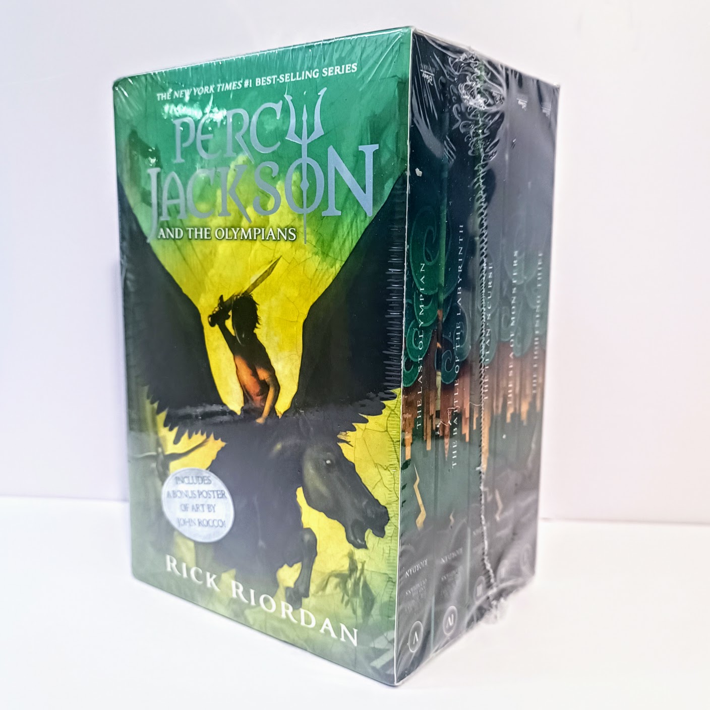 Percy Jackson and the Olympians 5 Books   Rick Riordan B422