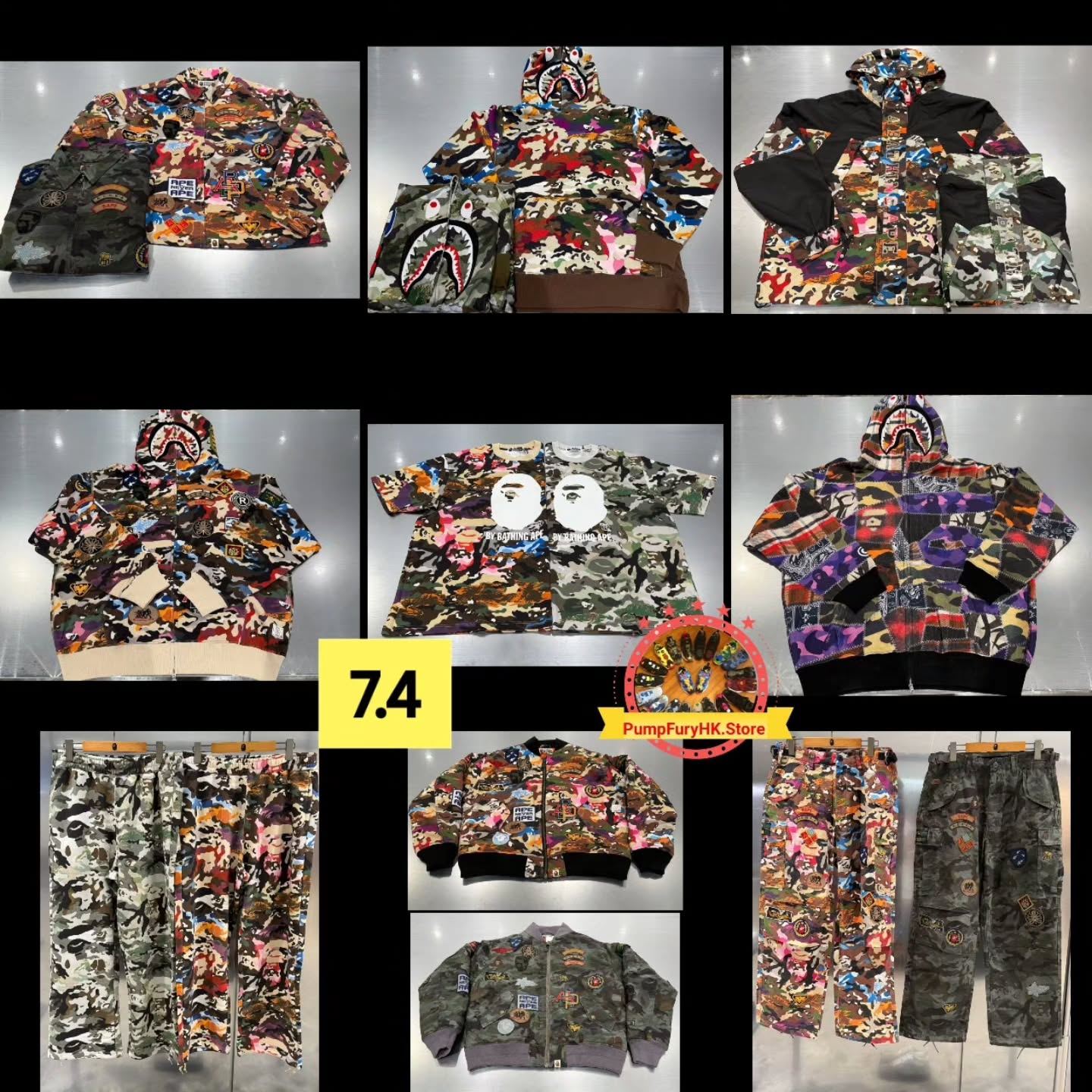 7.4 BAPE FW26 Collection **MESSAGE FIRST/先查詢貨存**
