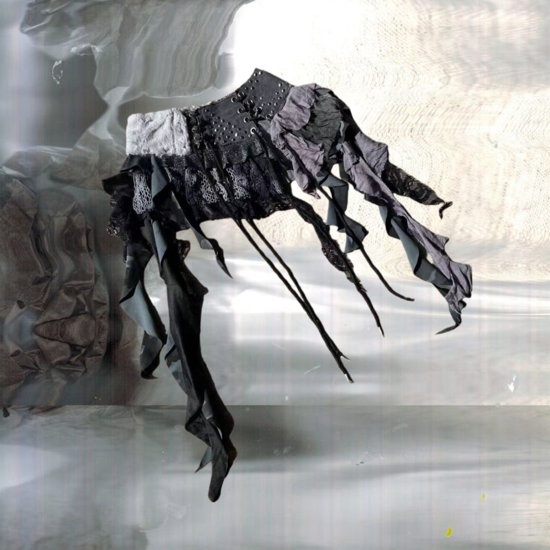 Classic Grey Handmade Skirt