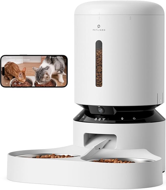 Petlibro 寵物自動餵食器 5L 雙碗 WIFI款 視頻款 (預購產品)