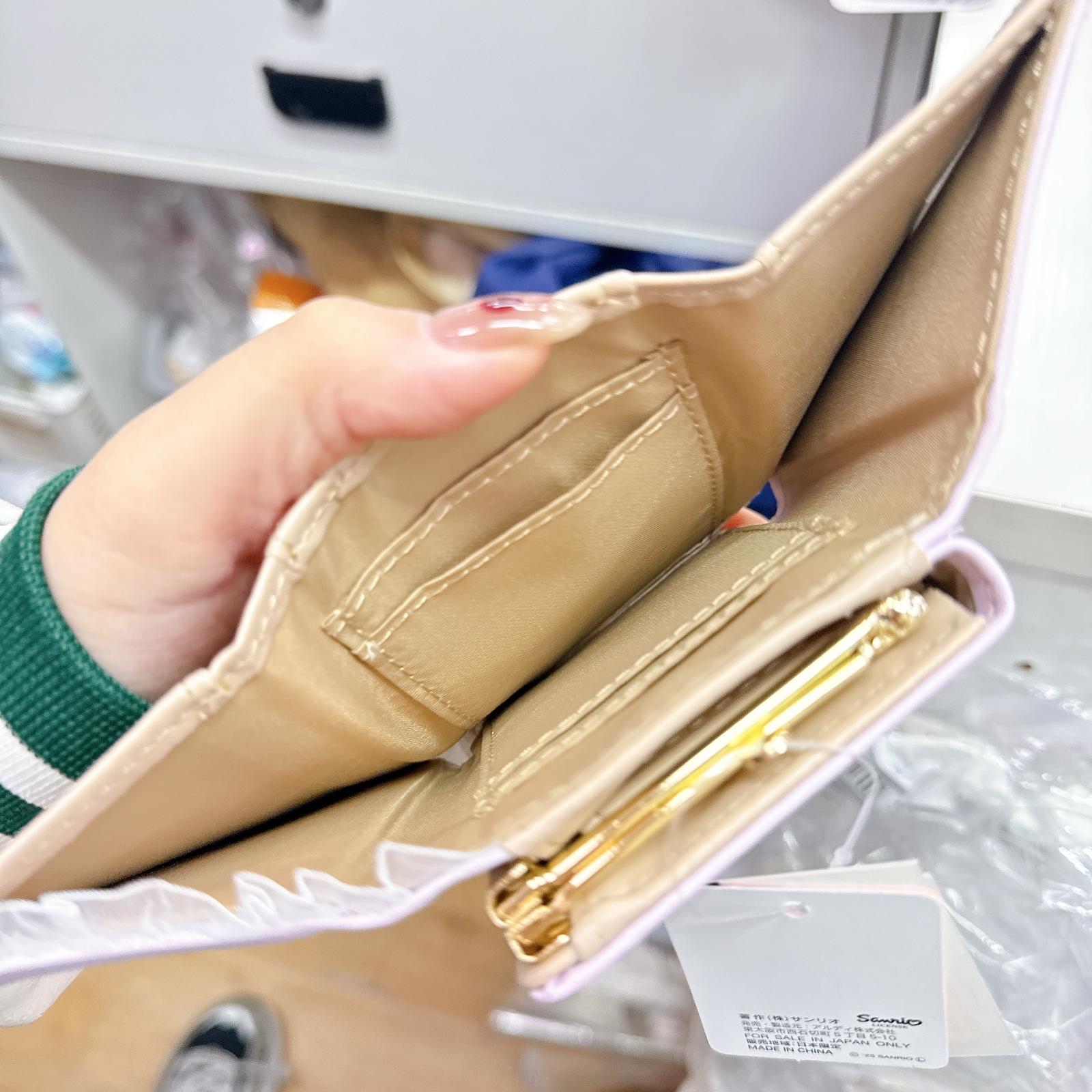 日本直送sanrio Kurumi Melody 卡套銀包化妝袋