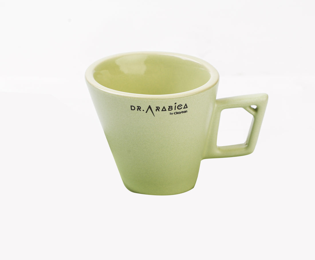 Dr. Arabica Professional Series - Espresso 60ml, 90ml & 120ml Cup & Saucer