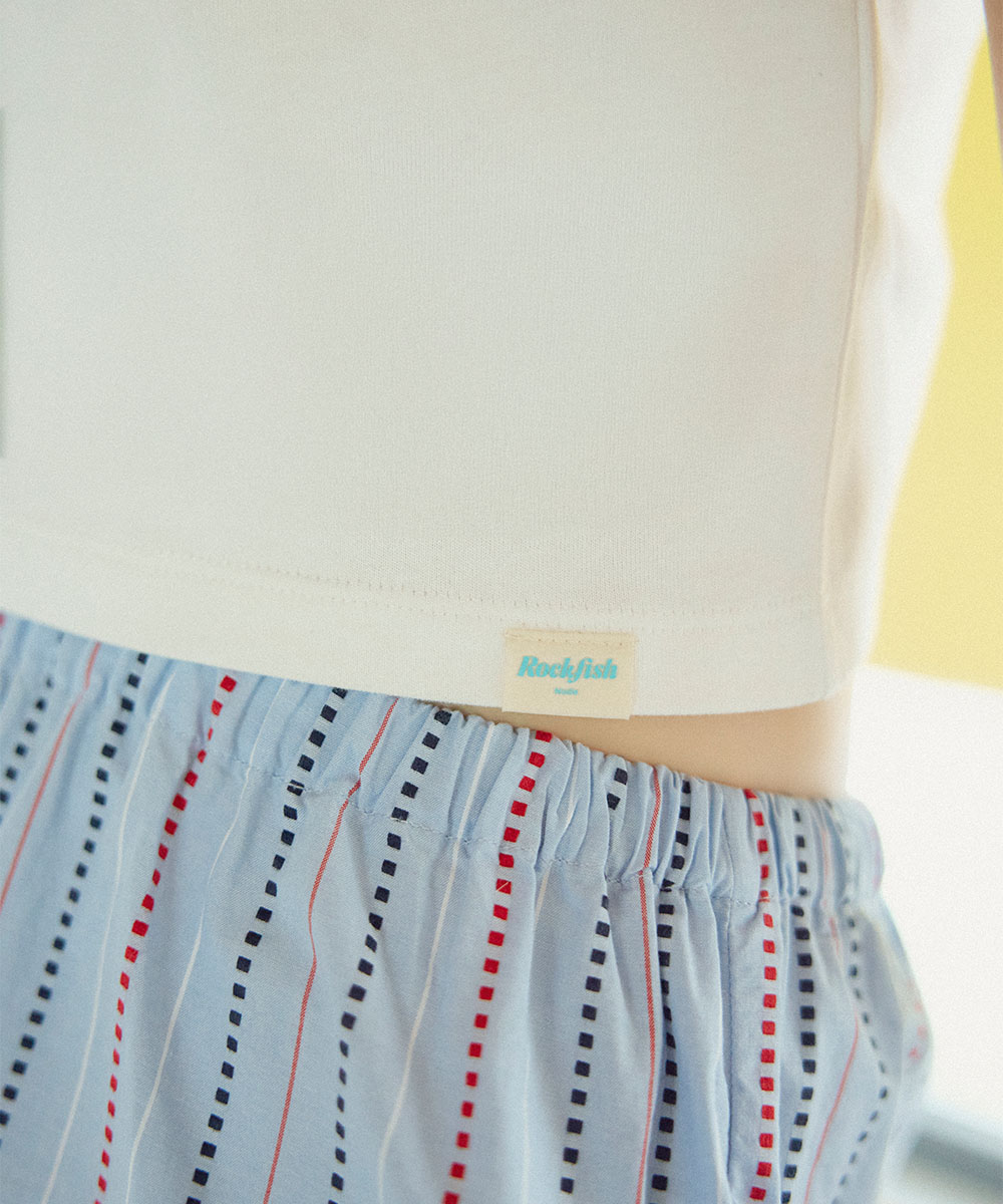 Rockfish Weatherwear × ILLIT｜Clover Slim Fit Sleeve T-Shirt