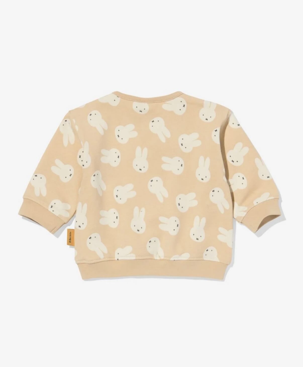 Miffy newborn baby long sleeves sweater (sand)