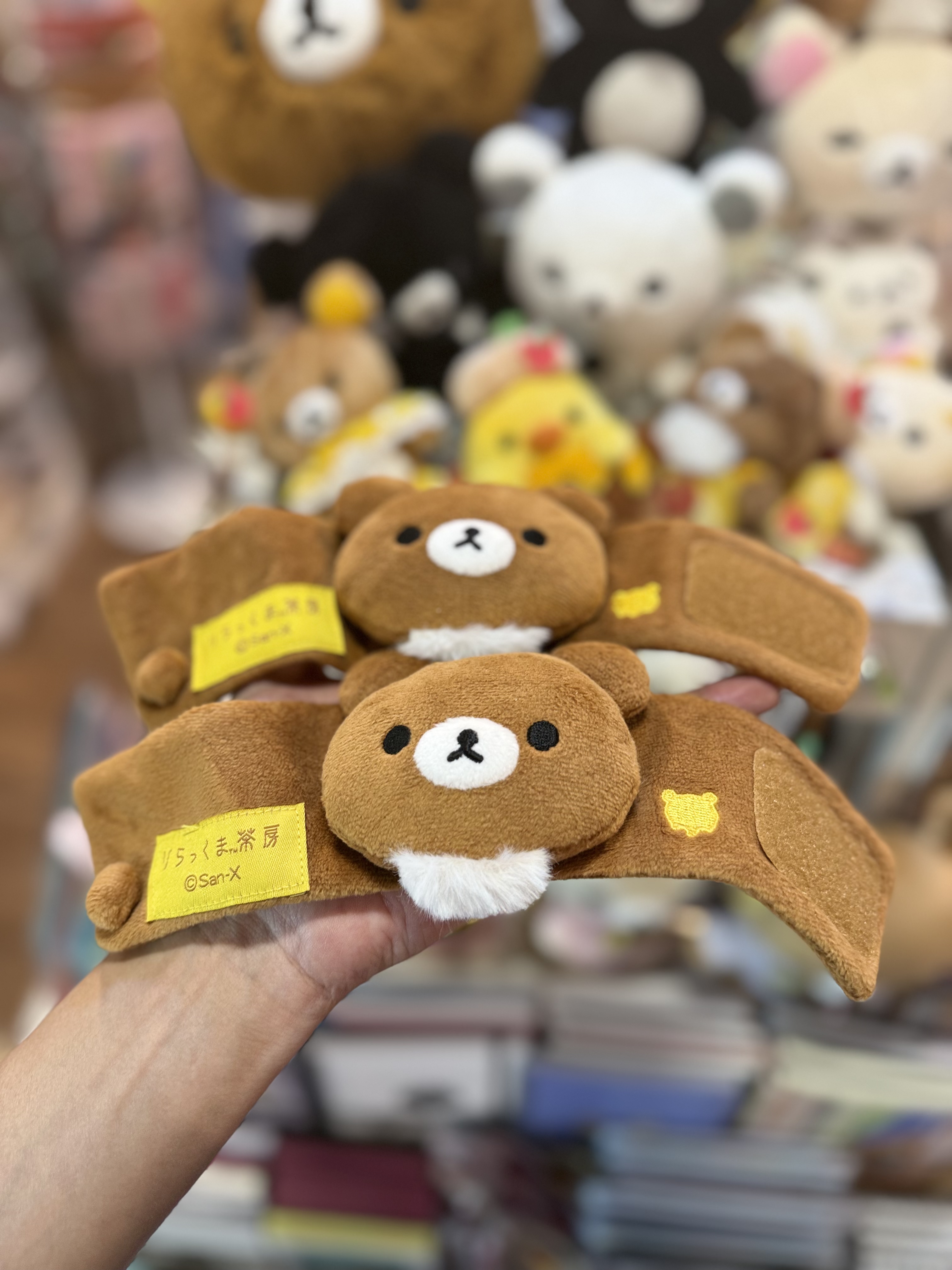 《現貨》全新日本嵐山茶室限定 小熊杯套/手腕套