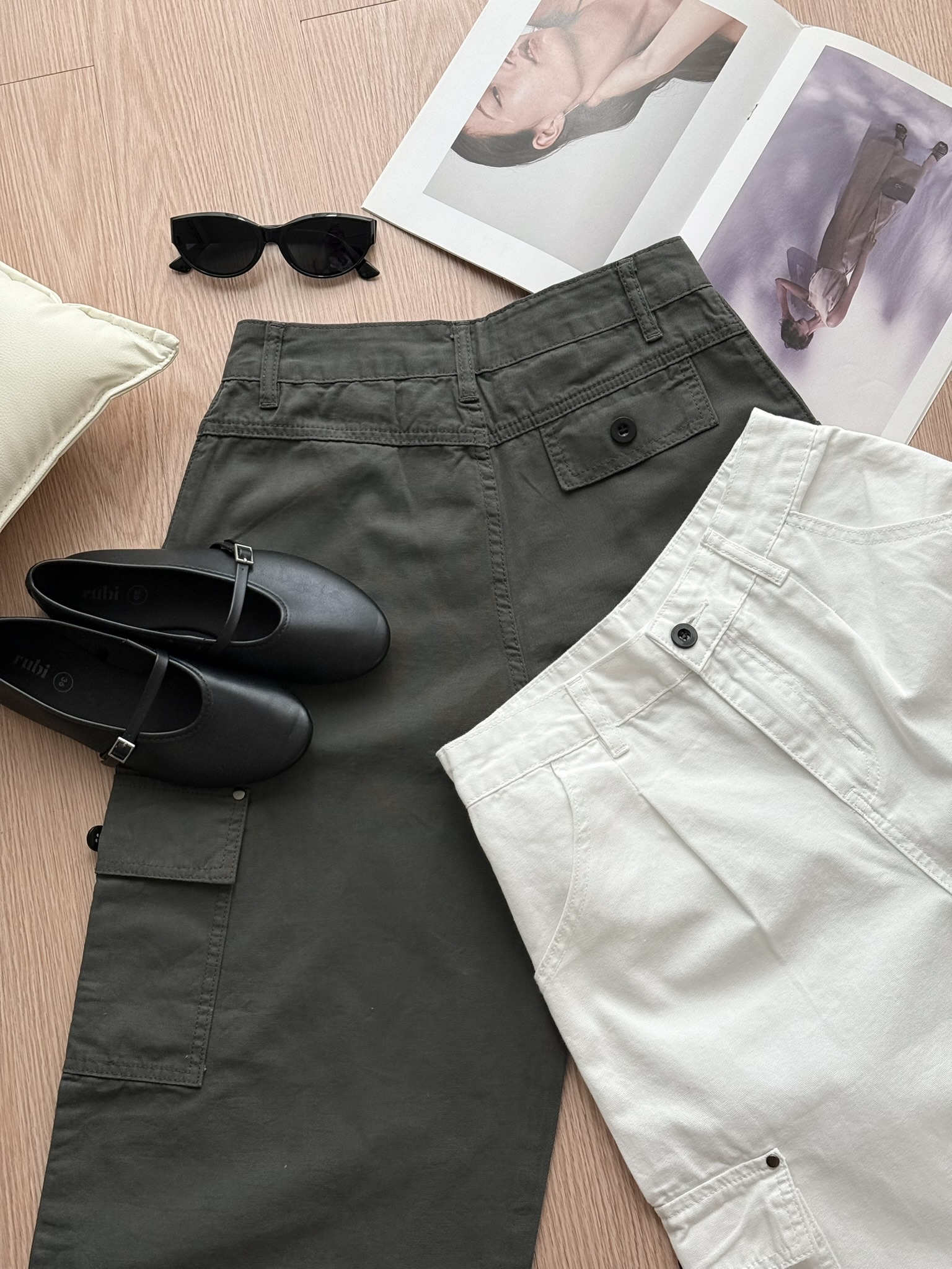 Heidi Barrel Jeans | Grey