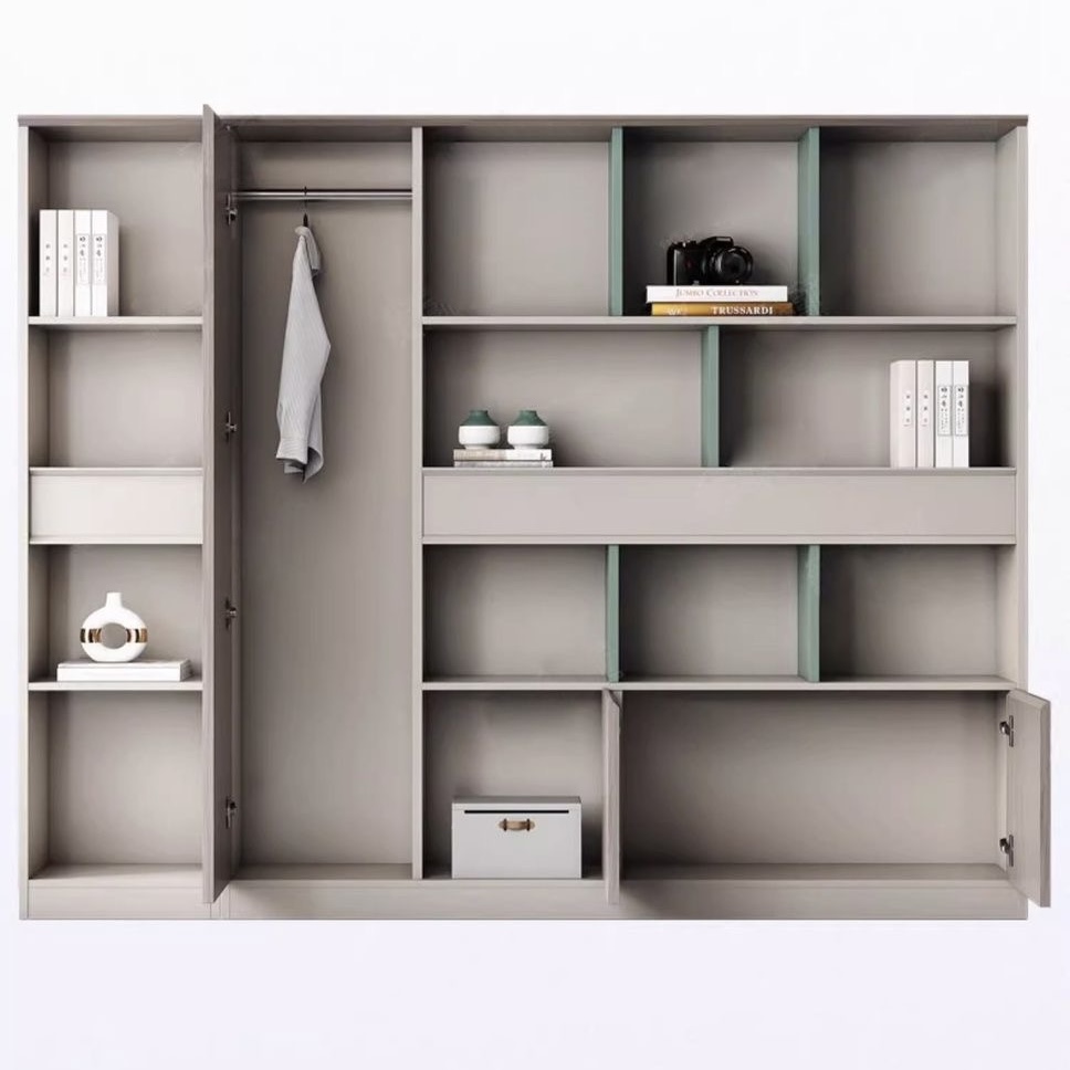書櫃文件櫃辦公室老闆背景櫃檔案儲物櫃落地板式木質資料櫃Document cabinet