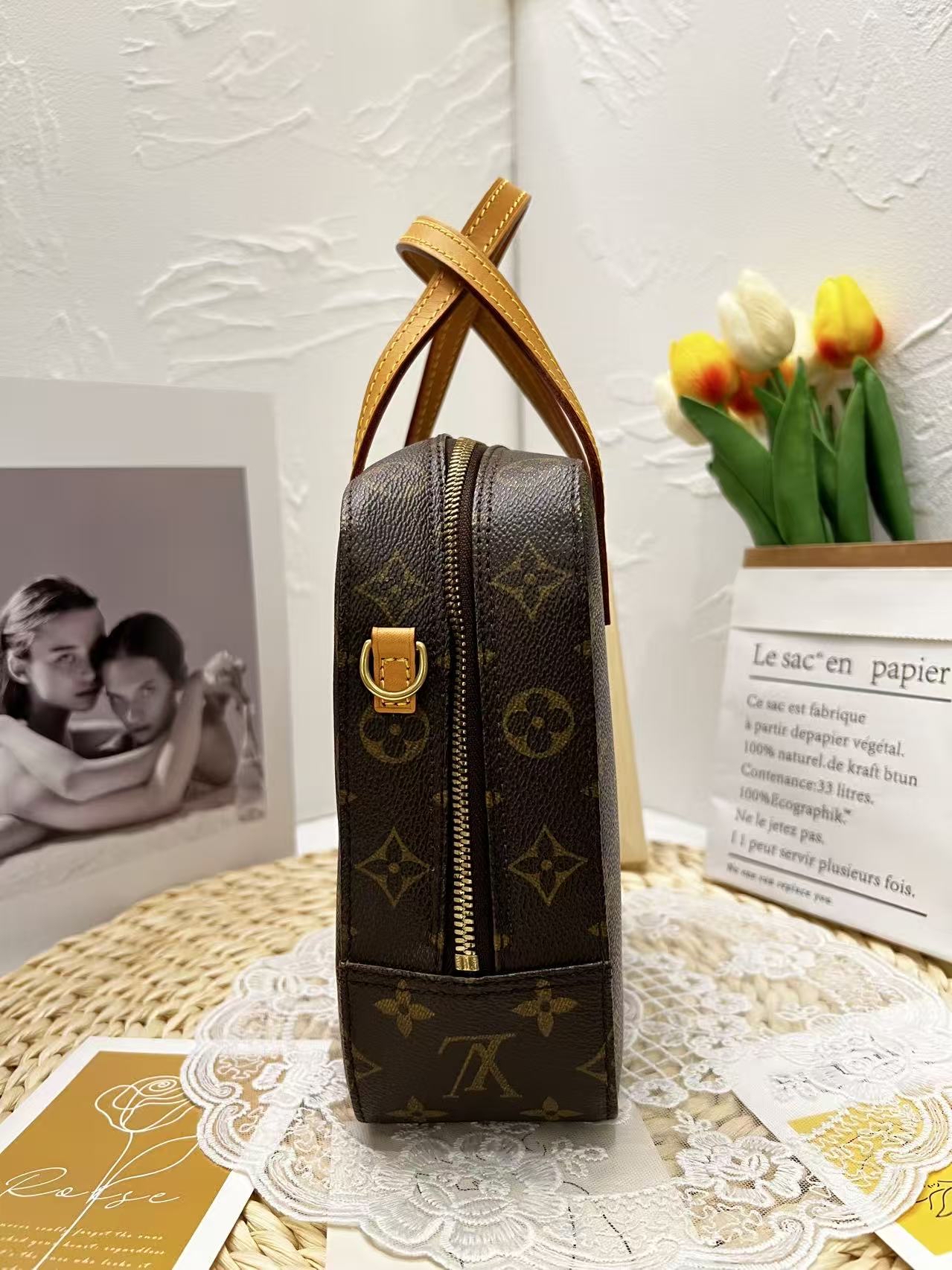 Louis Vuitton Monogram Spontini Bag（豆腐包）