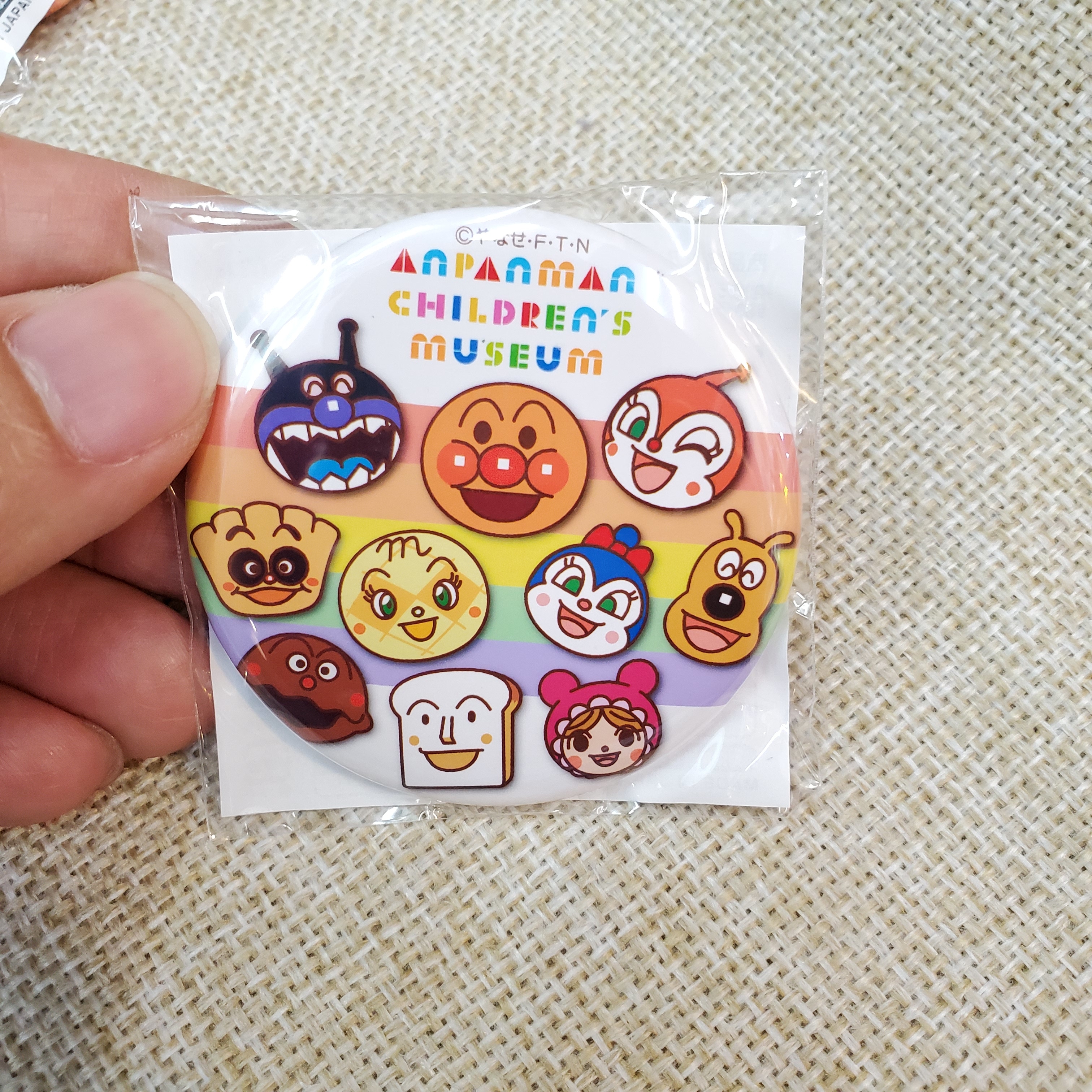 [現貨] [日本直送] 麵包超人 {磁石貼 TF313361}