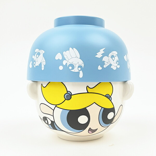 飛天小女警茶碗-藍