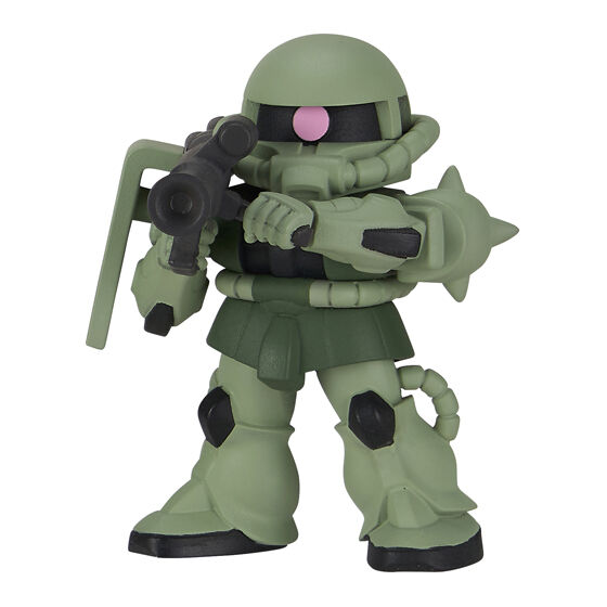 (行版) Bandai Gashapon 機動戰士高達 渣古 排隊系列 扭蛋 (1套5款) Gundam Zaku Let's Get in Line