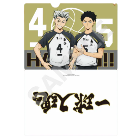 排球少年!! 資料夾 梟谷學園高校 (灰)