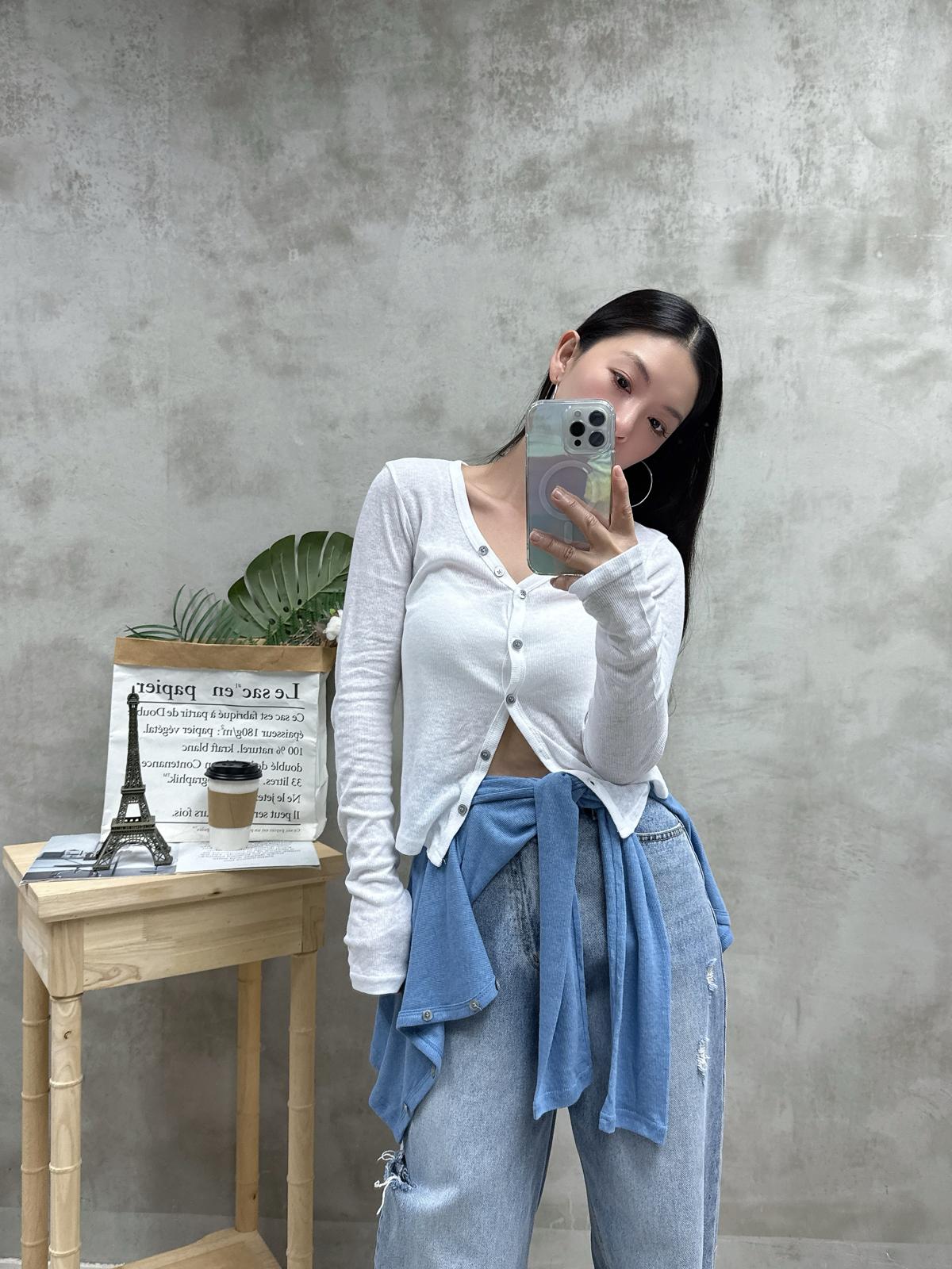 F01 扣鈕棉外套