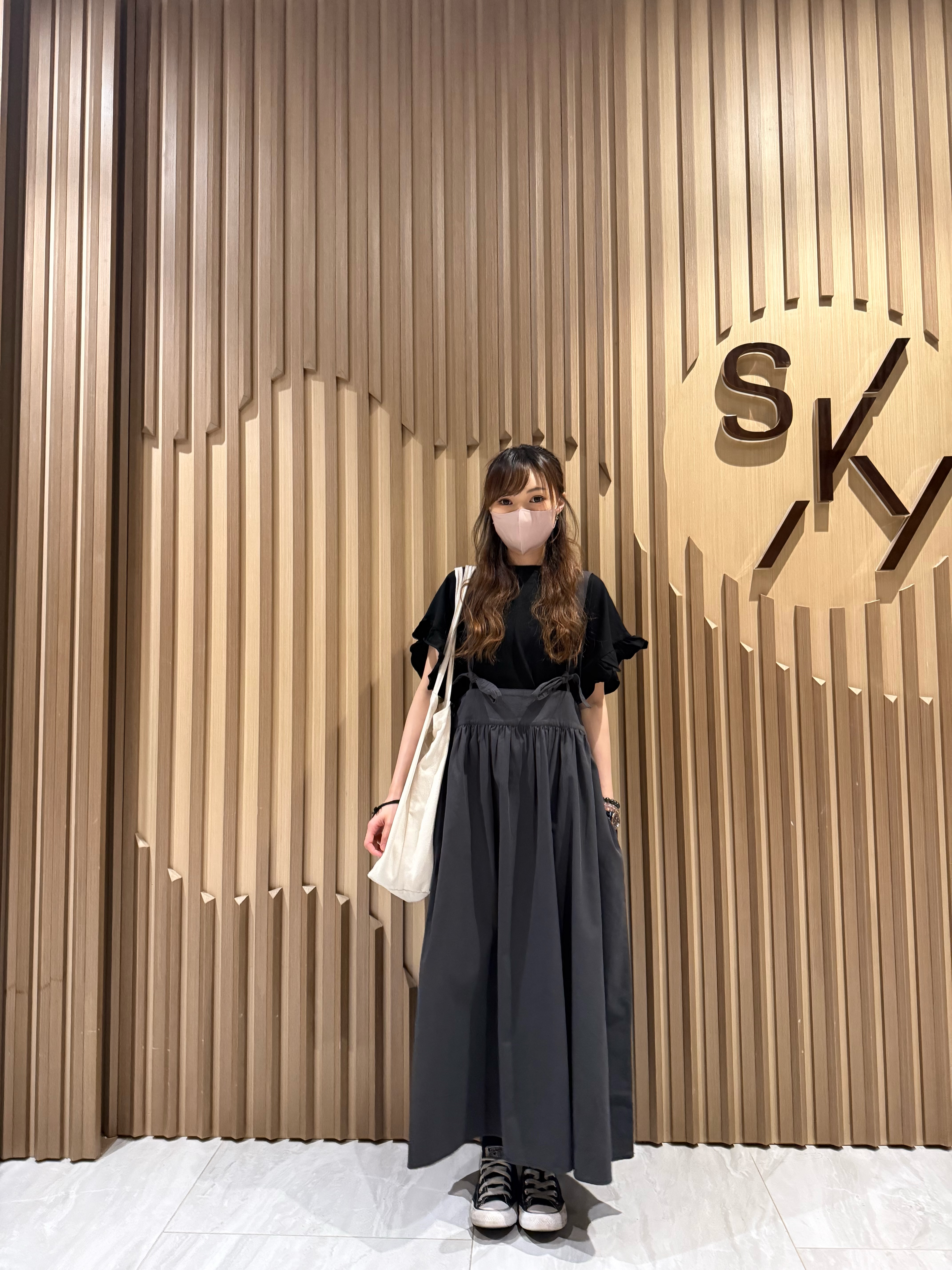 後綁結修腰吊帶𝐎𝐏𝐒（炭灰）