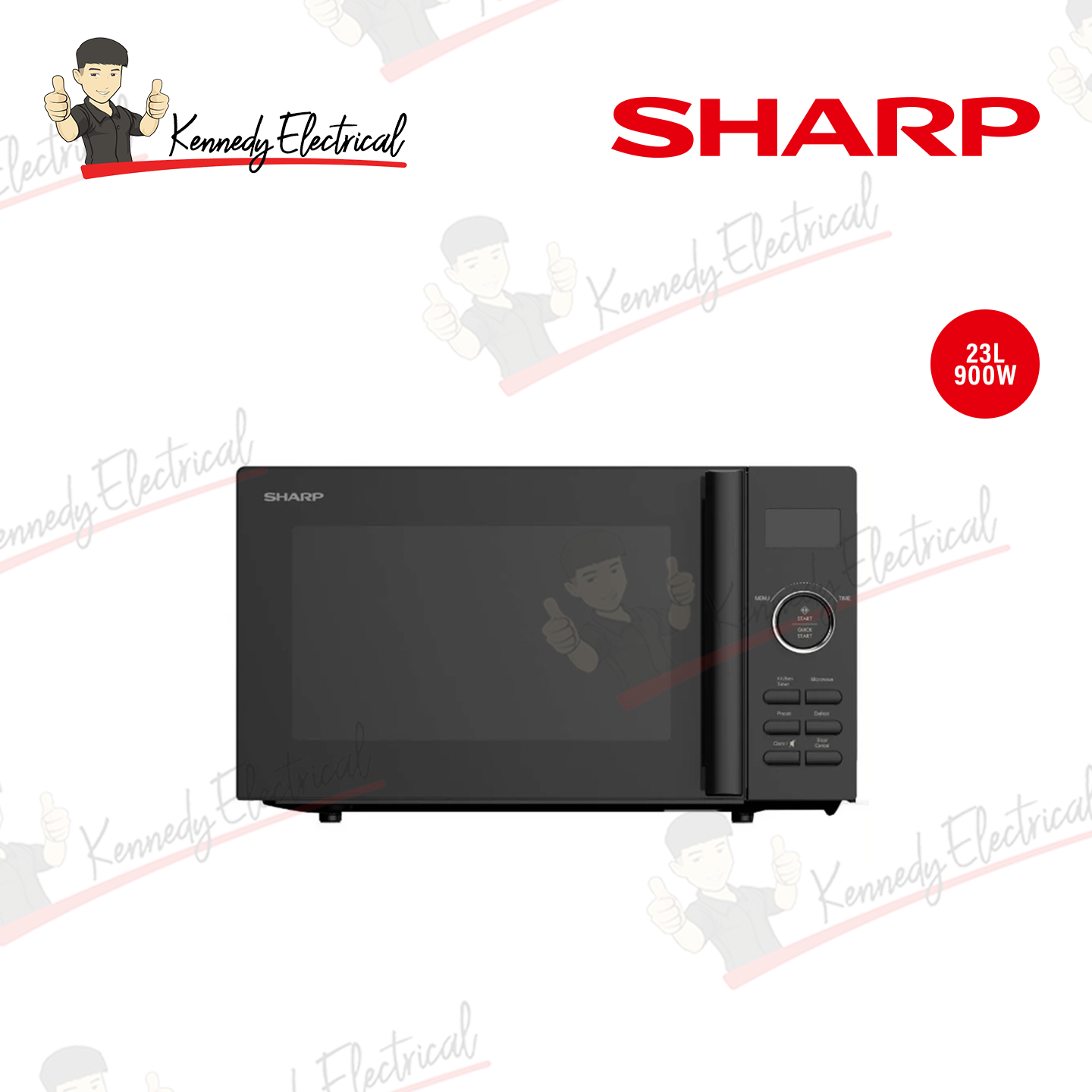 Sharp 25L Digital Microwave Oven (R3521GK)