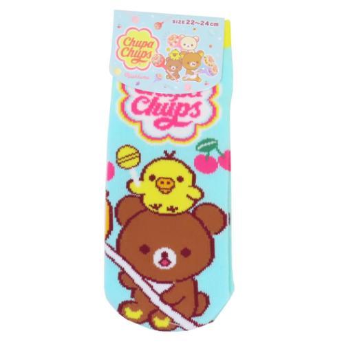 ### 鬆弛熊 × Chupa Chups 聯乘女裝船襪 (3款）