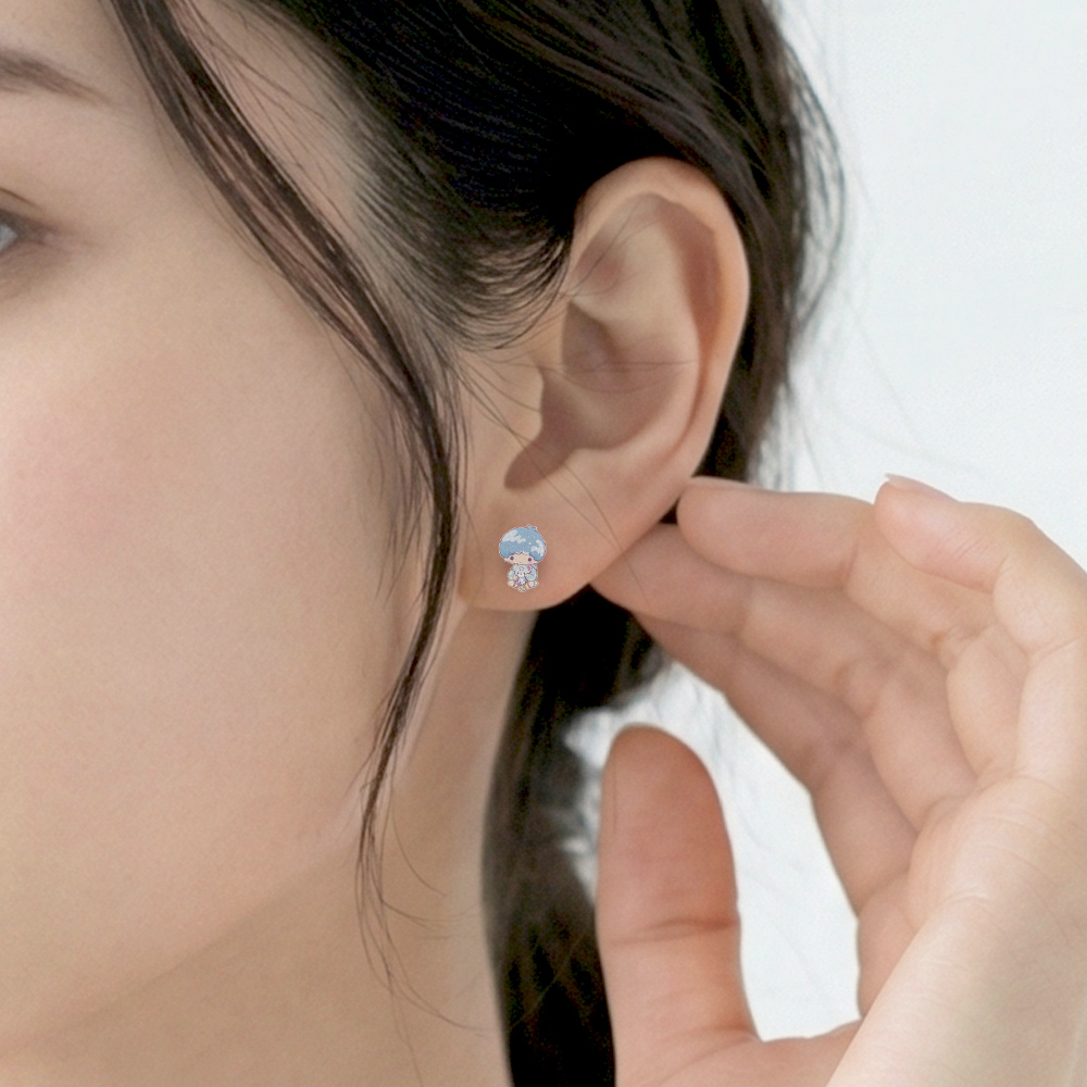 📦訂購 台灣限定 STORY 故事銀飾 X 三麗鷗 Sanrio Little Twin Stars 50th星舞系列 雙星仙子造型耳環