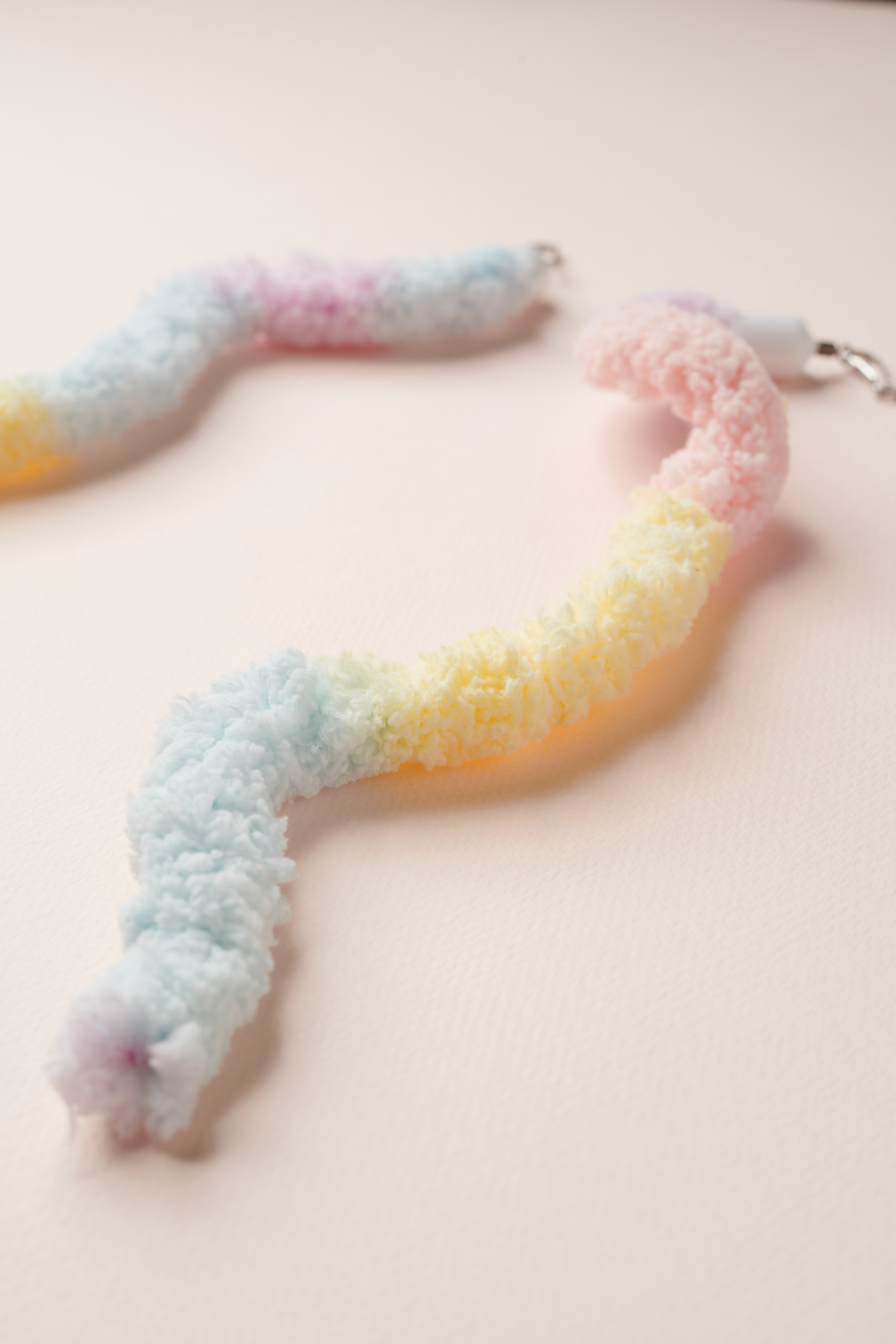 Zooahpet 彩虹棉花糖 레인보우 솜사탕 補充貓頭玩具