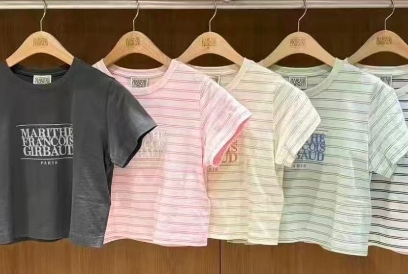*🇰🇷韓國直送🆕2026年最新上架💛最新顏色MARITHE FRANCOIS GIRBAUD 🇰🇷韓國專門店/免稅店 W CLASSIC LOGO CROP TEE 折扣優惠💕*
