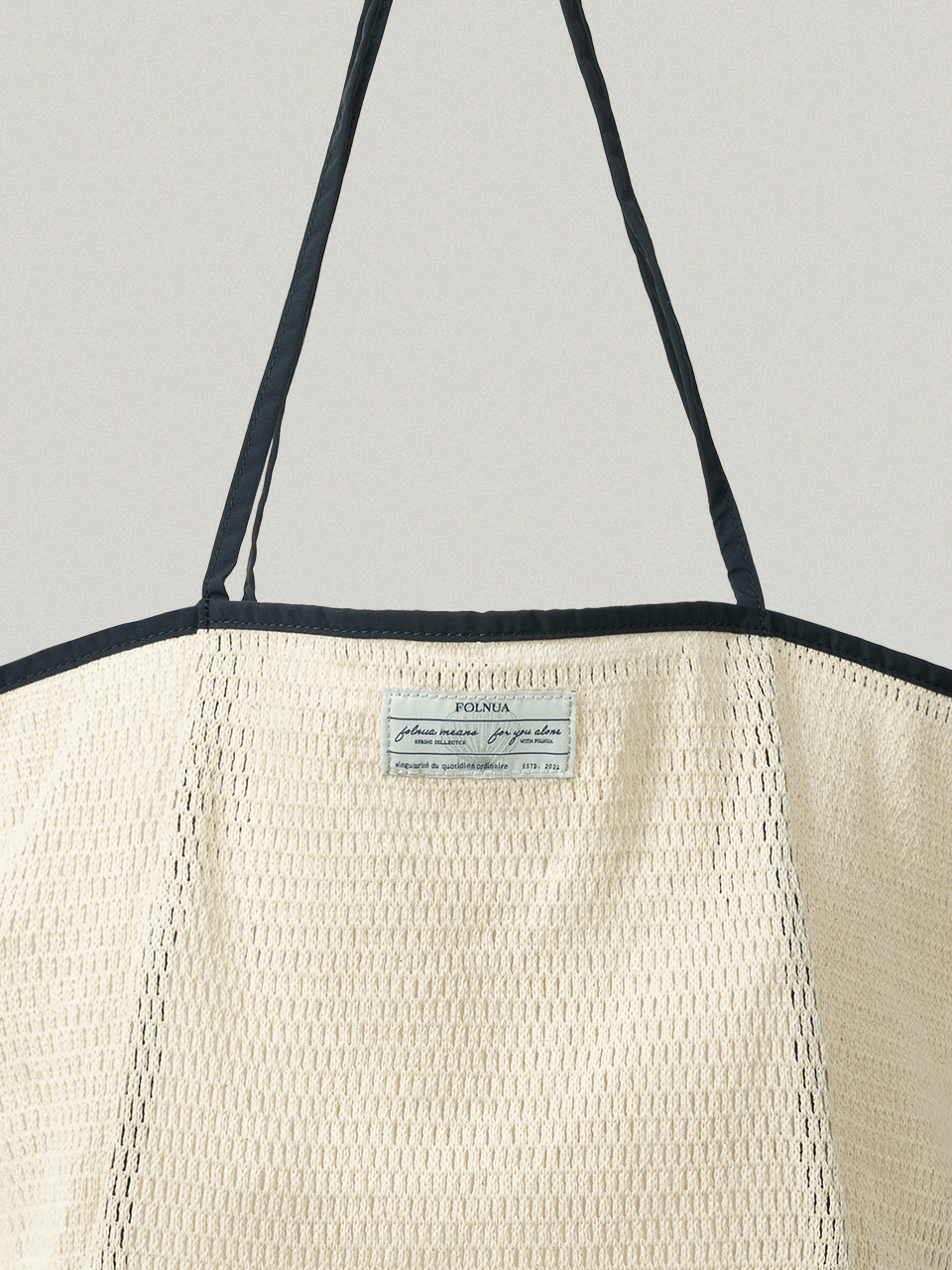Mer Mesh Eco Bag - Cotton (Ivory) 
