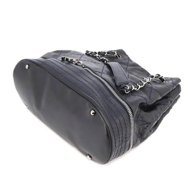 Chanel Wild Stitch Expandable Ligne Bucket Shoulder Bag