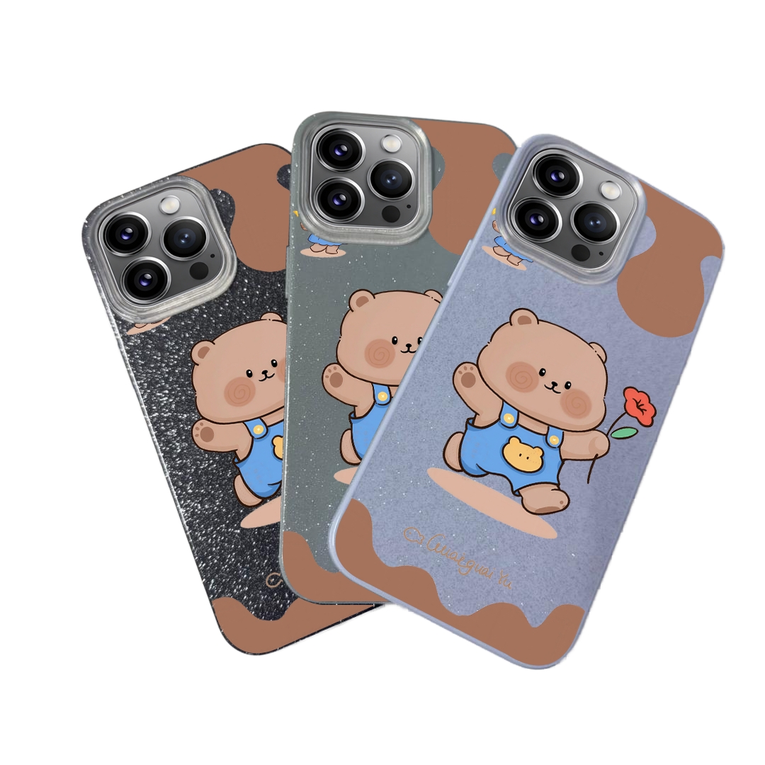BLING CASE PHONE FOR IPHONE - DESIGN BEAR C