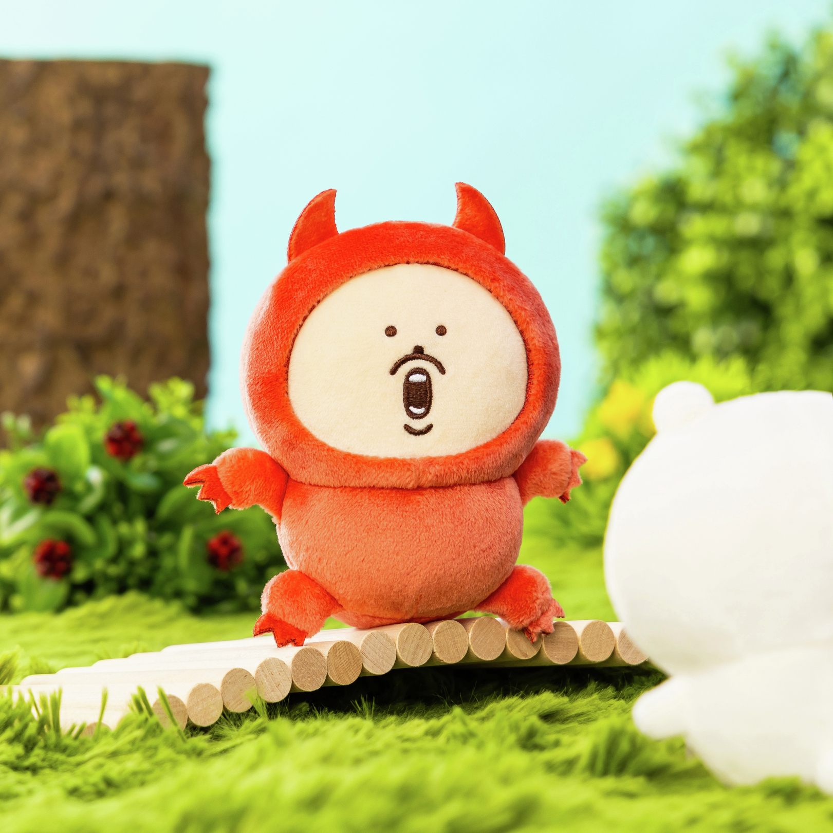 日本預訂📍日本Chiikawa食飽超肥仔樣系列 - 小惡魔公仔吊飾 6/2日本開售