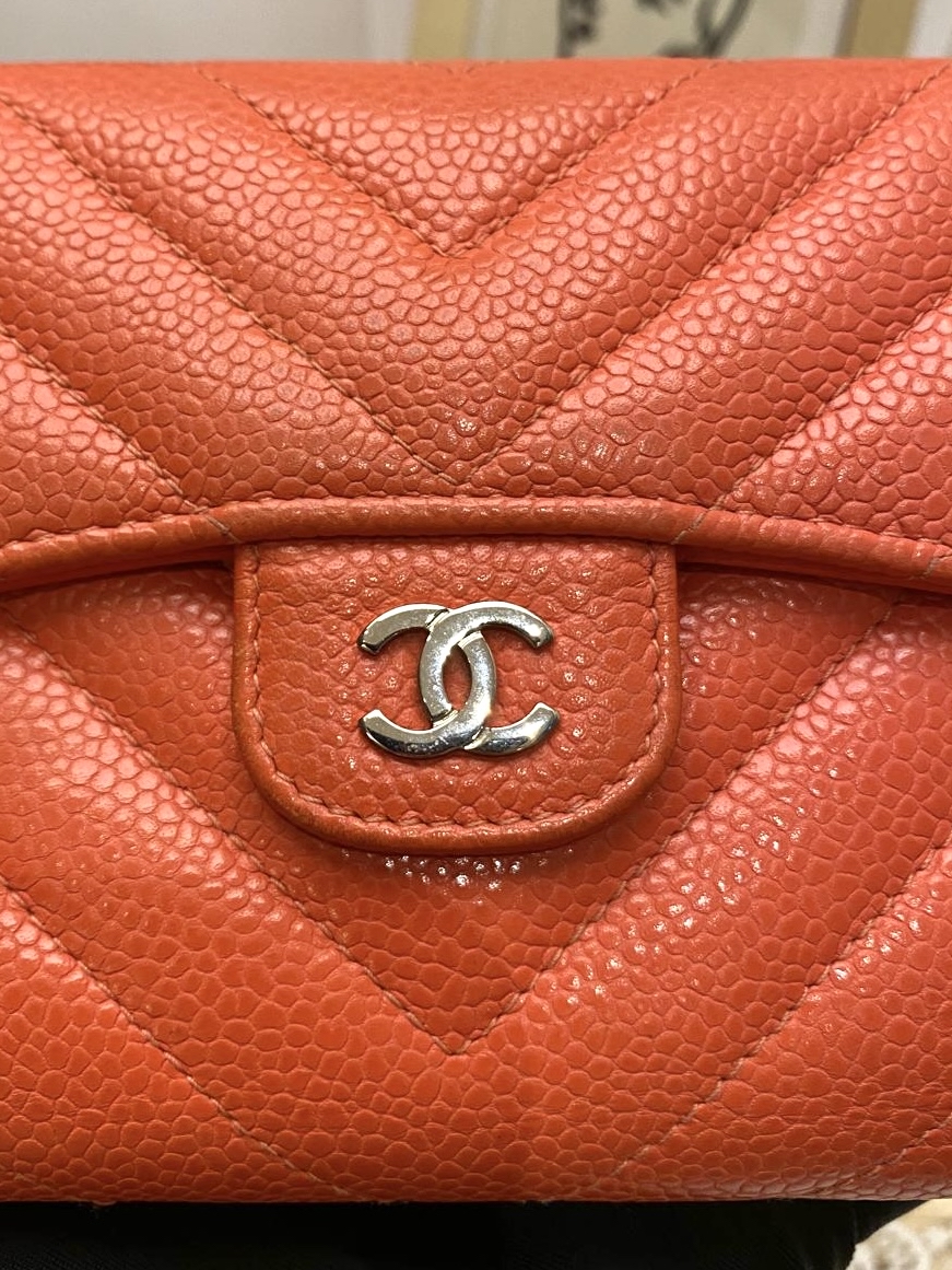 Chanel Classic Caviar Small Flap Wallet