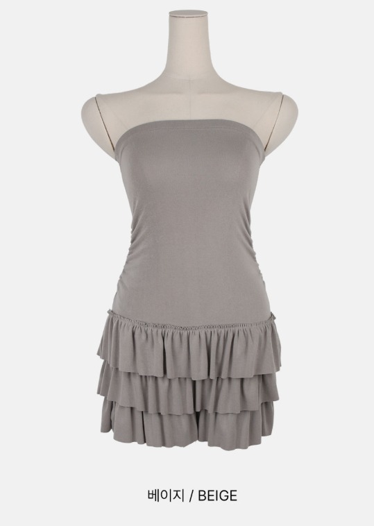 有彈性! 3Layers cancan ops