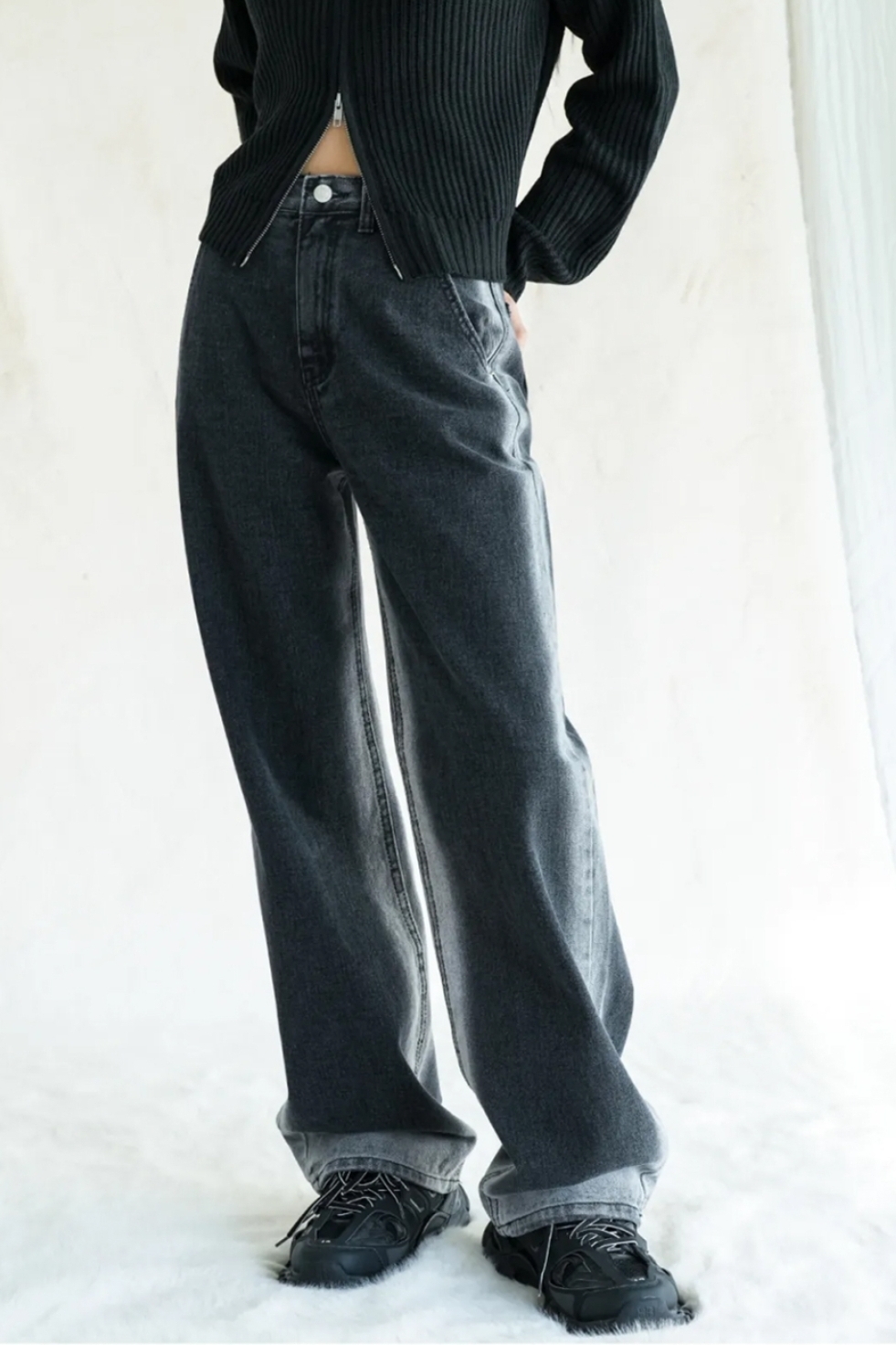 AVANDRESS 超人氣 Side-line Wide Pants