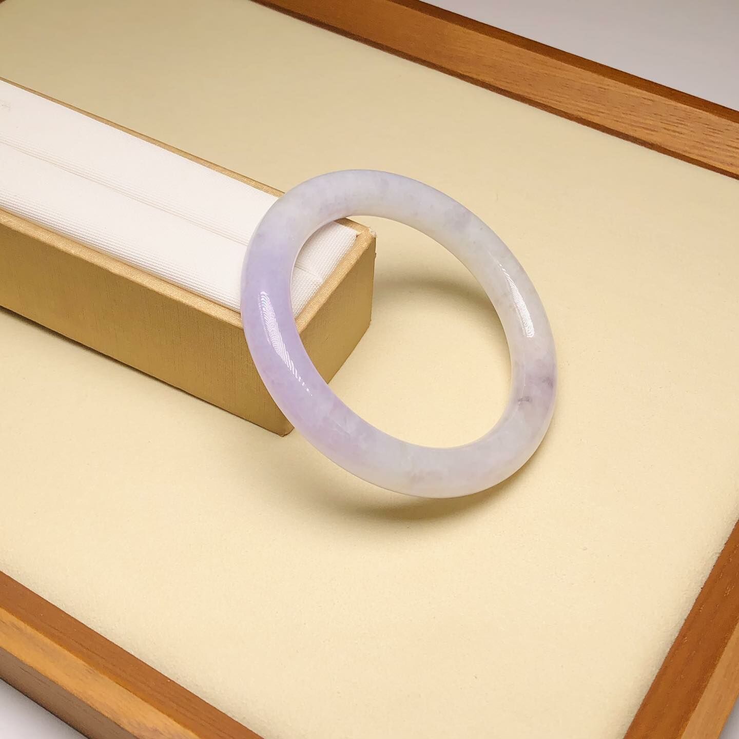 冰藍紫圓鐲56.7mm