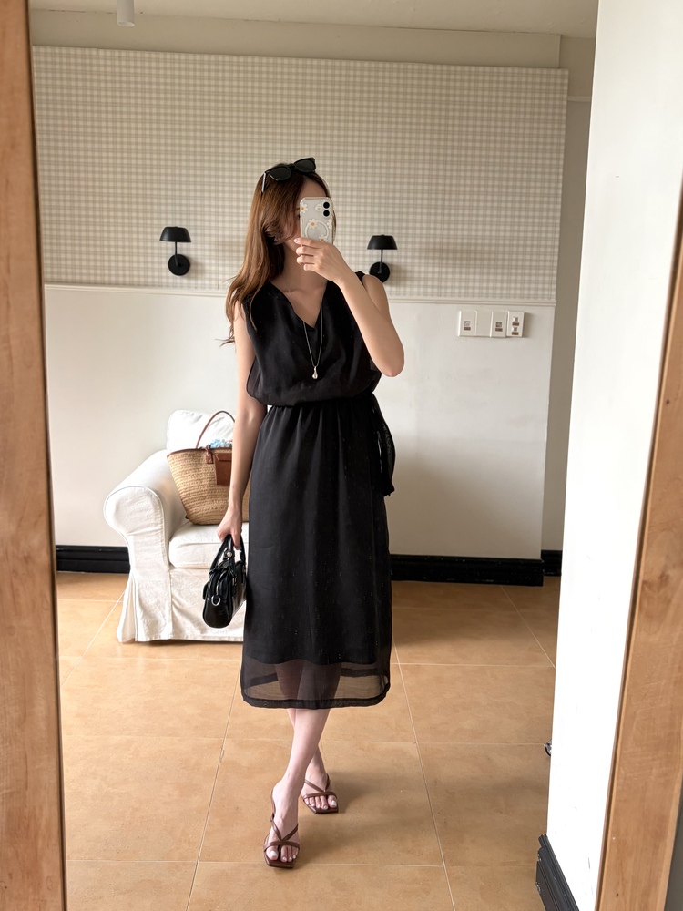 The Romance Two-Way Dress (Black)