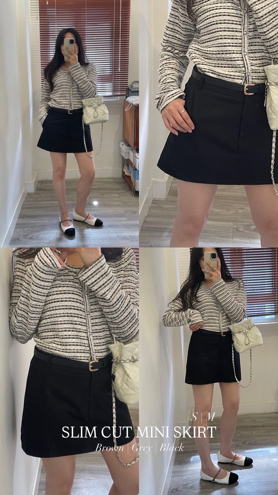 🍂SLIM CUT MINI SKIRT