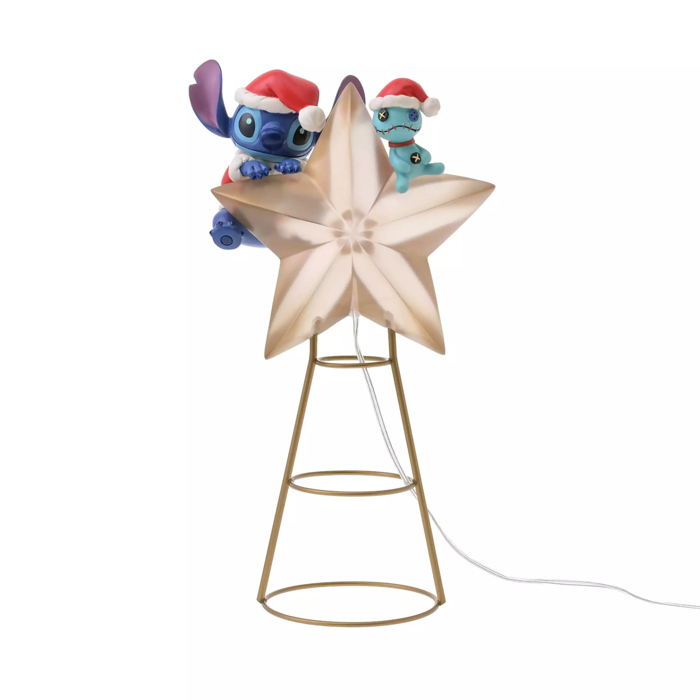 🌸 【預訂】Stitch & Scrump LED Tree Topper - DISNEY CHRISTMAS 2026