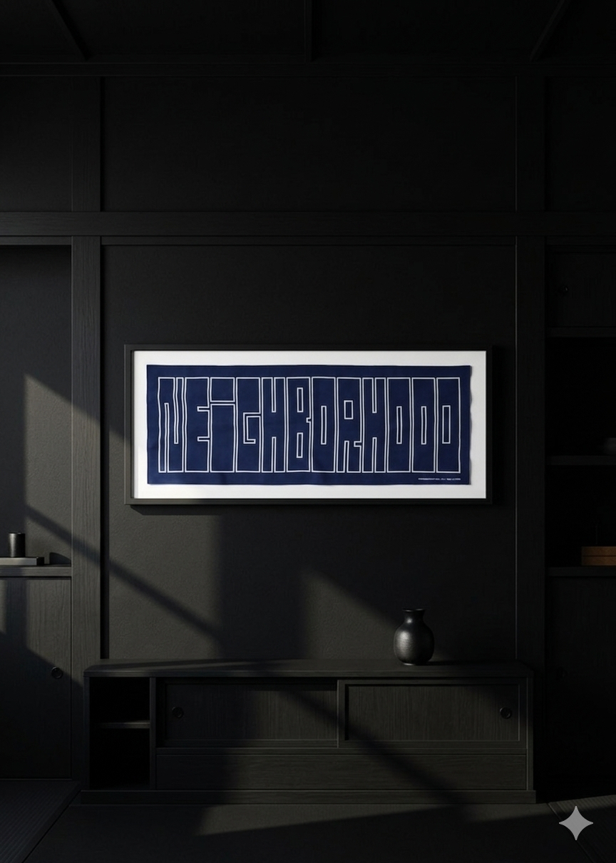 【5月訂購】 NEIGHBORHOOD 日本製の手ぬぐい(掛布)