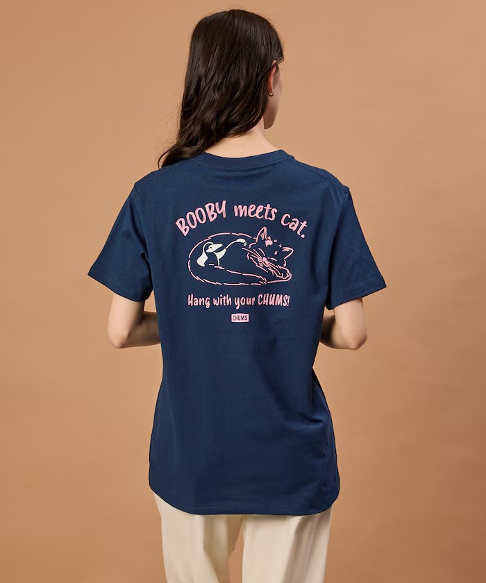 預訂 Chums Booby meets cat.短袖Tee [貨號26A444]