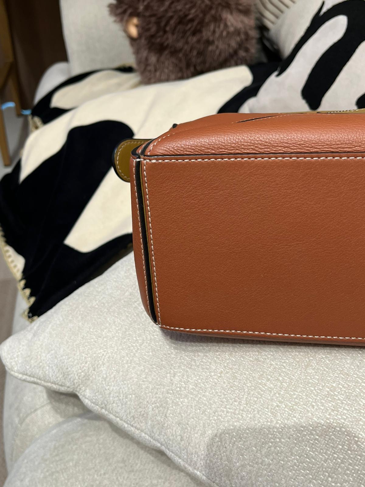 Loewe Puzzle Small 三拼色 Calfskin 100%Authentic, 98%New ✅Dust bag