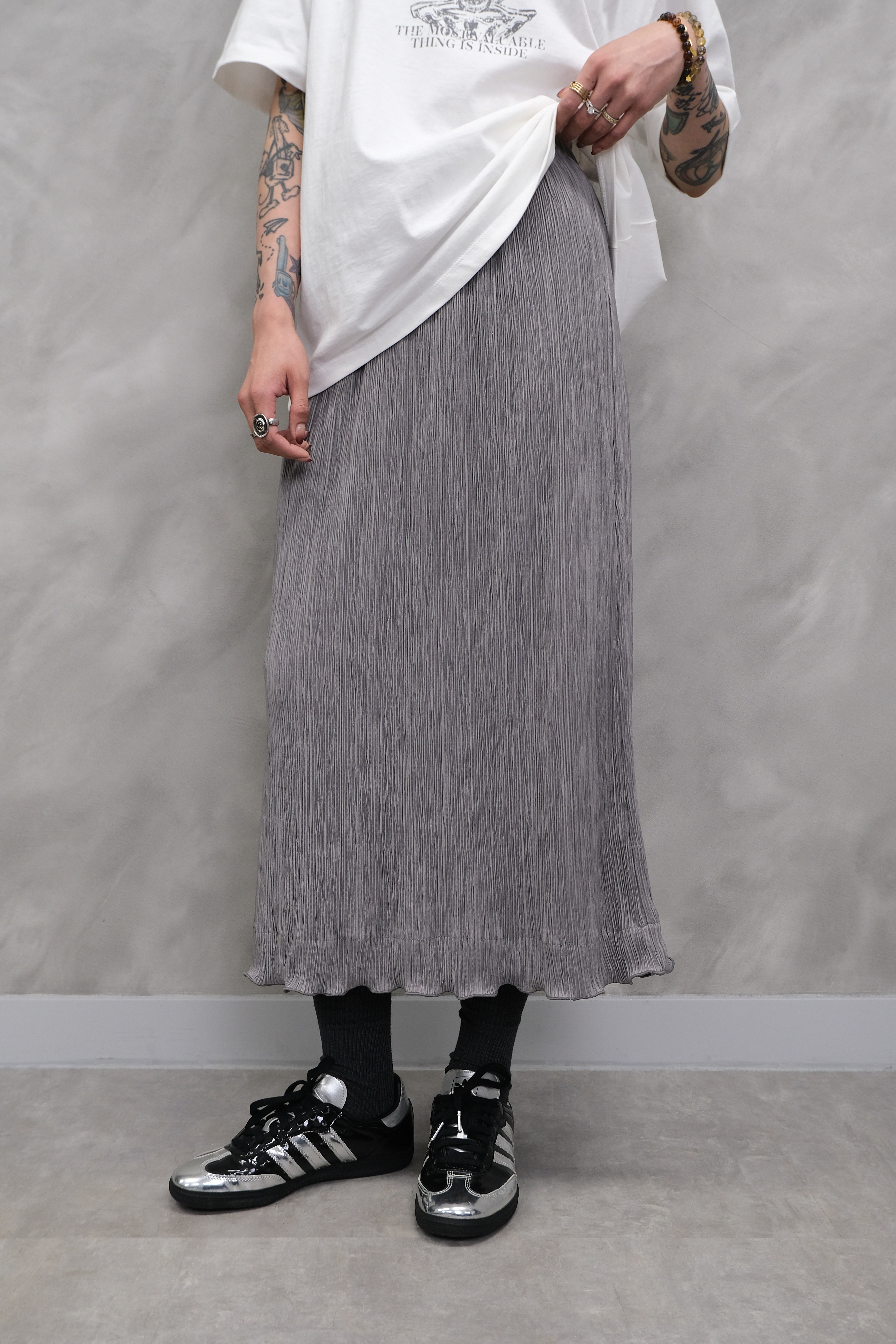 必買款-Textured skirt #sk38 