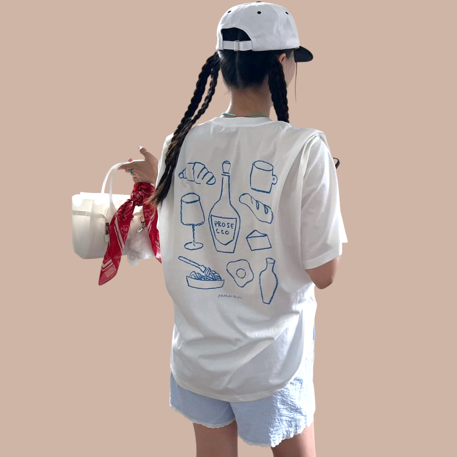 221459 背面食物Tee