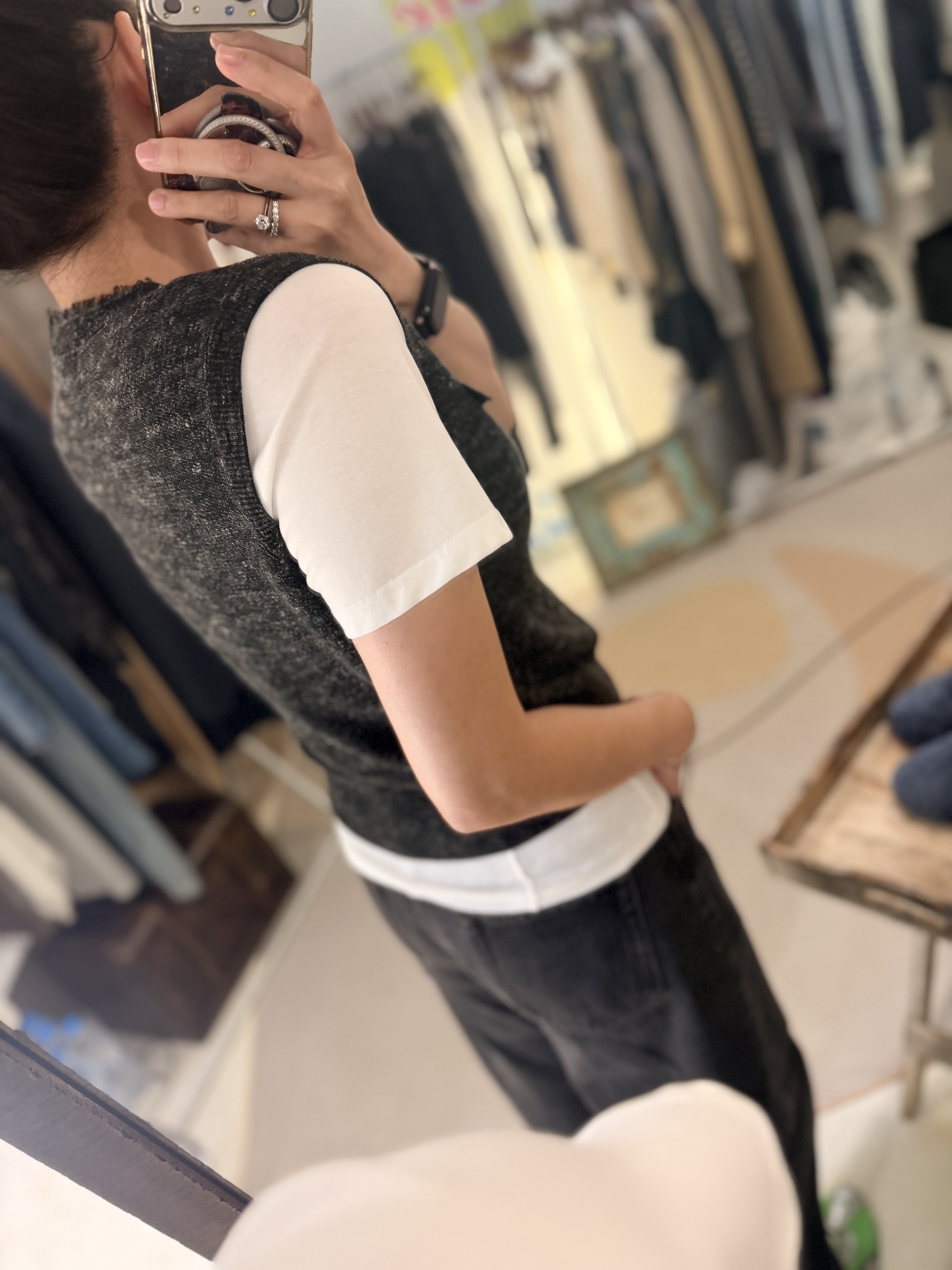Fake cardigan 