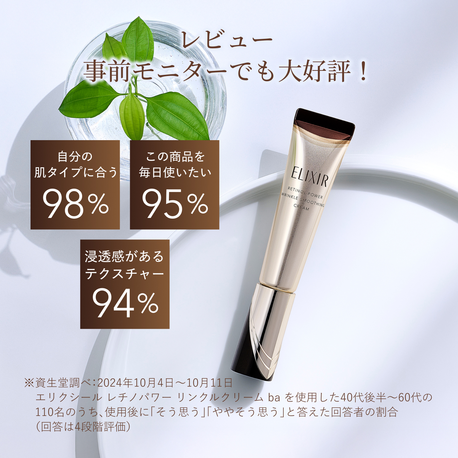資生堂Shiseido Elixir Retinol Power Wrinkle Smoothing Cream 高純維A膠原超抗皺眼唇精華乳 15g 新版