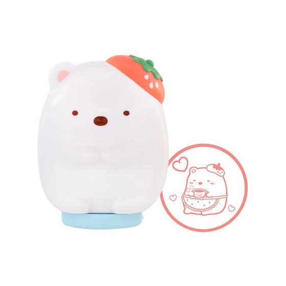 🌐代理版 角落生物 SUMIKKO GURASHI 草莓 士多啤梨 造型 印章 印仔 扭蛋 白熊