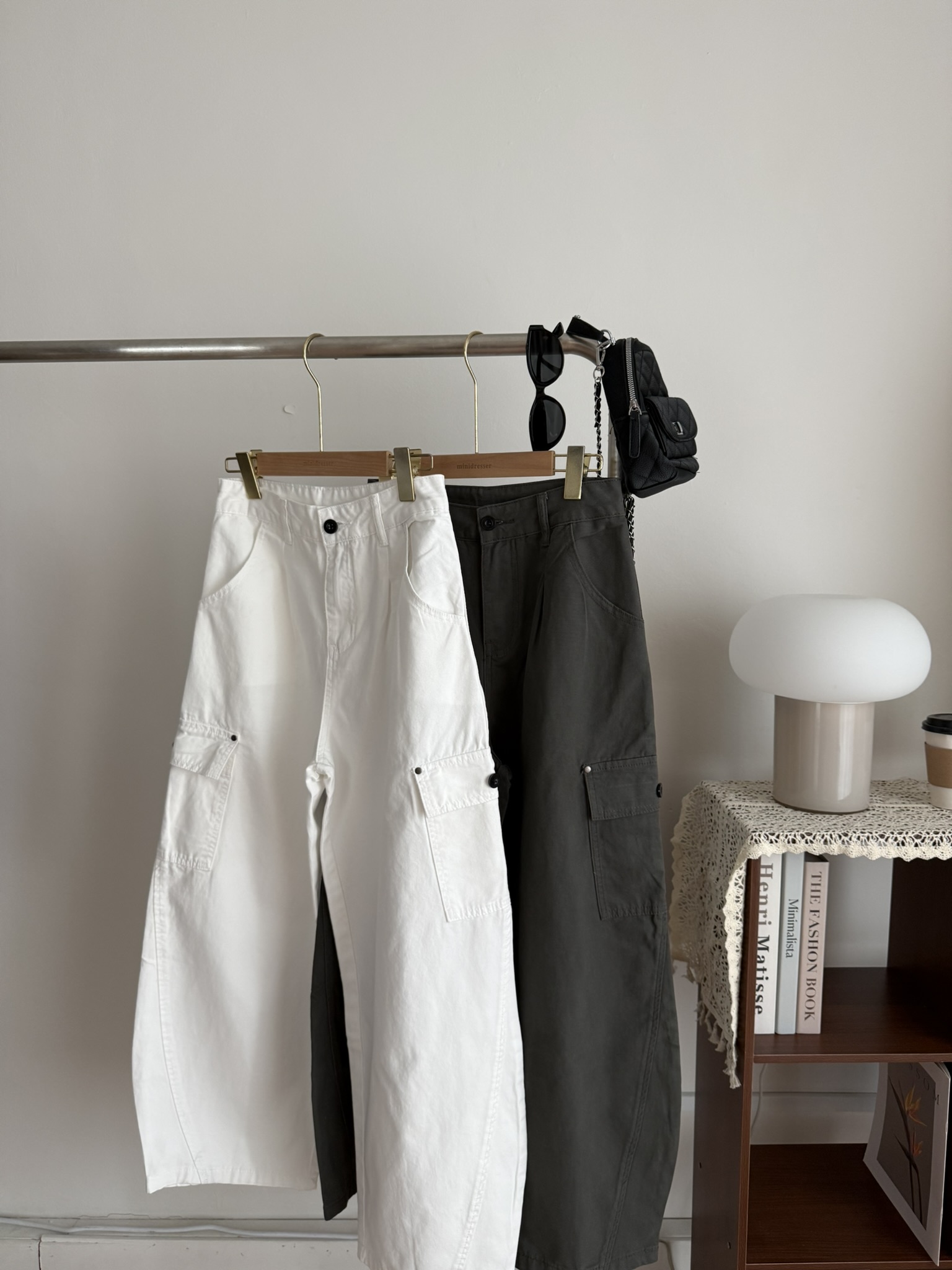 Heidi Barrel Jeans | White