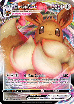  Pokemon TCG Card Game - Eevee VMAX