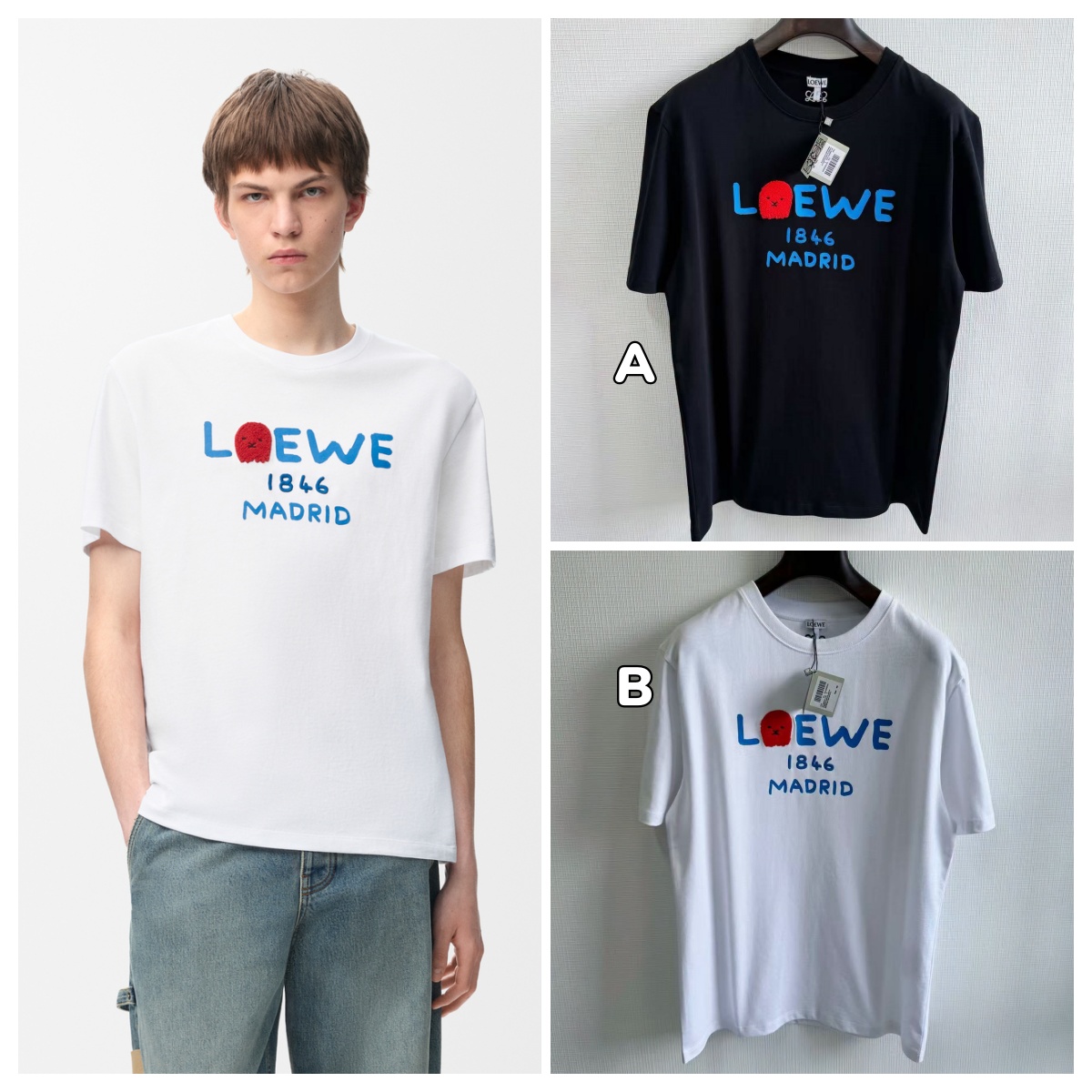 【原單】LOEWE Relaxed fit T-shirt in cotton 180週年紀念膠囊系列Tee