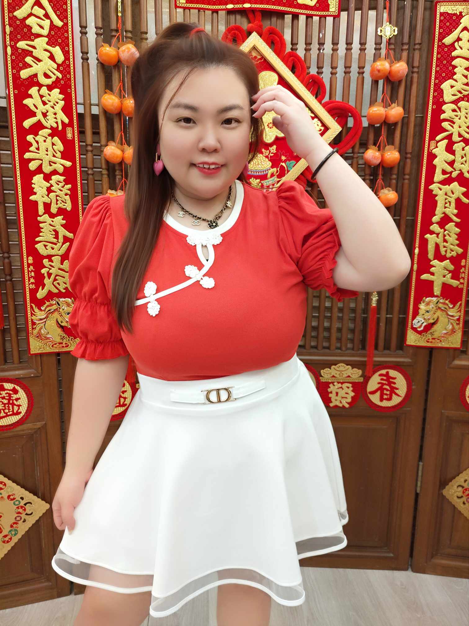 NJD08 EE1962 新盘扣设计上衣