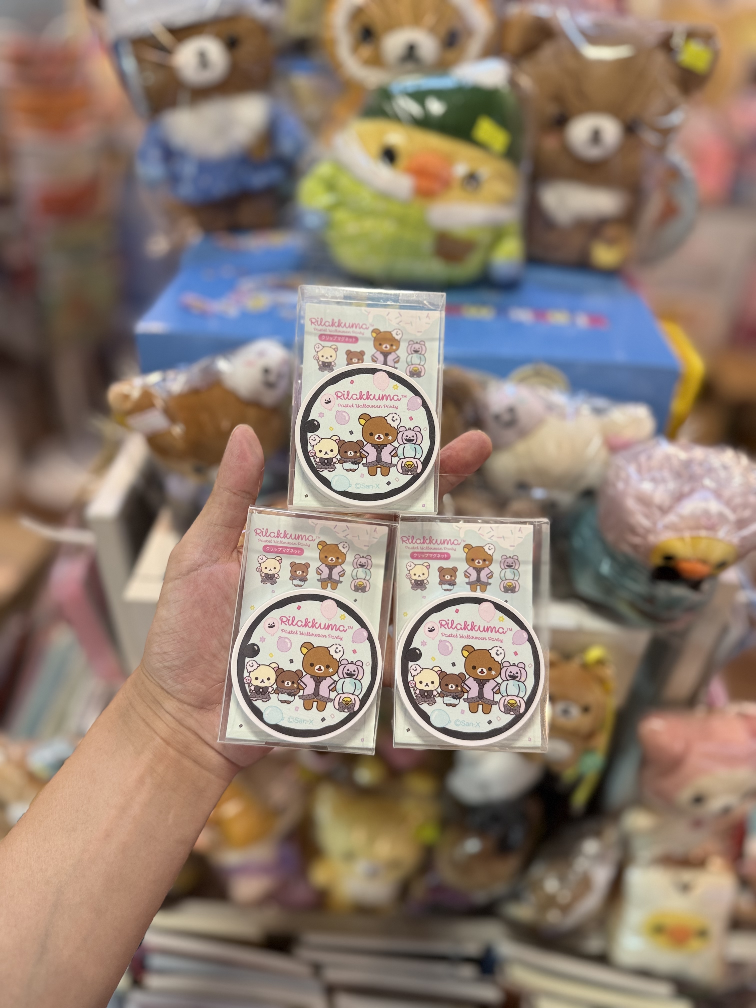《現貨》全新日本專店限定萬聖節造型磁石夾