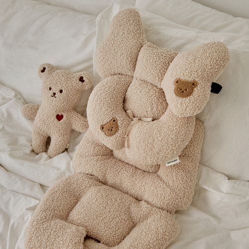 DOTTODOT Fluffy可愛咩咩系列-嬰兒車頸枕